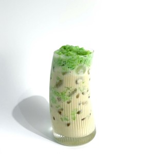 Trà sữa cốm dẻo